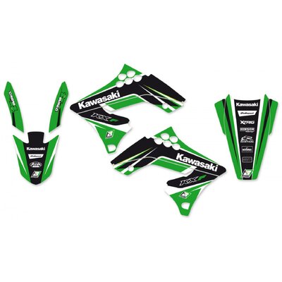 BLACKBIRD GRAPHICS KIT DREAM 4 KAWASAKI KXF 250 09-12