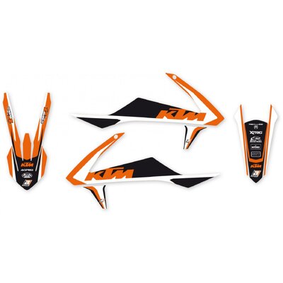 BLACKBIRD GRAPHICS KIT DREAM 4 KTM SX SXF 16-18 EXC EXCF 17-19