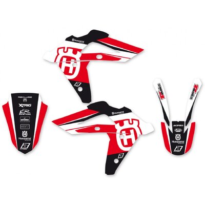 BLACKBIRD GRAPHICS KIT DREAM 4 TE TC 250 450 510 05-07 RED