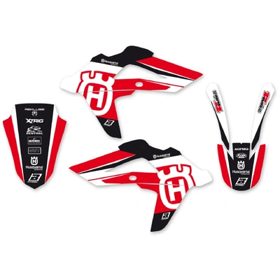 BLACKBIRD GRAPHICS KIT DREAM 4 HUSQ TE TC 08 CR WR 09 RED