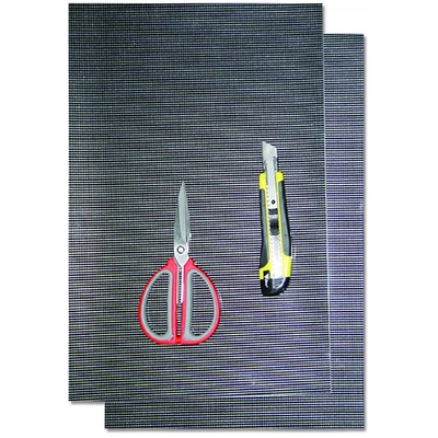 Blackbird Decals Carbon Fiber Look Sticker Sheets 47X33 2Pk