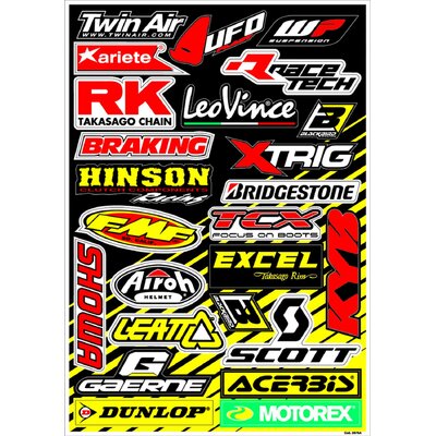 Blackbird Racing Sponsor Logo Sheets