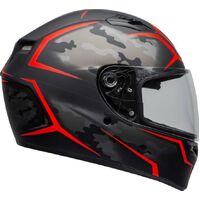 Bell Qualifier Stealth Helmet - Camo Matte Black/Red