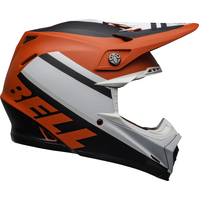 Bell Moto-9 MIPS Prophecy Matte White Red Black Helmet