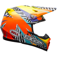 Bell Moto-9 MIPS Tagger Breakout Helmet - Orange/Yellow