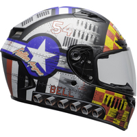 Bell Qualifier DLX MIPS Devil May Care Grey Helmet