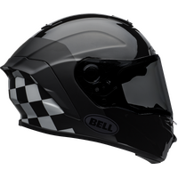 Bell Star DLX MIPS Lux Checkers Black and White Helmet