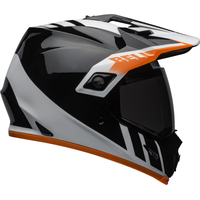 Bell MX-9 Adventure MIPS Dash Helmet - Black/White/Orange