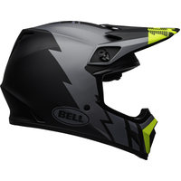 Bell MX-9 MIPS Strike Helmet - Matte Grey/Black/Yellow