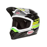 Bell MX-9 MIPS Pro Circuit Helmet - Black/Green