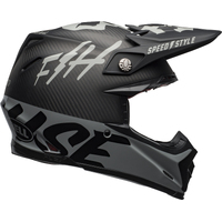 Bell Moto-9 Flex Fasthouse WRWF Black White Grey Helmet