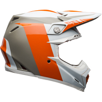 Bell Moto-9 Flex Division White Orange Sand Helmet