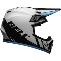 Bell MX-9 MIPS Dash Helmet - White/Blue