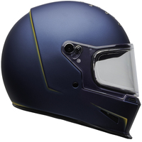 Bell Eliminator Vanish Helmet - Matte Blue/Yellow