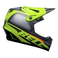 Bell Moto-9 MIPS Youth Glory Matte Green Black Orange Helmet