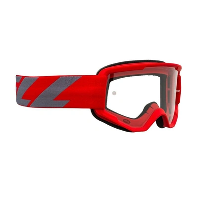 Bell Descender Outbreak Goggles - Clear Lens - Matte Red/Grey