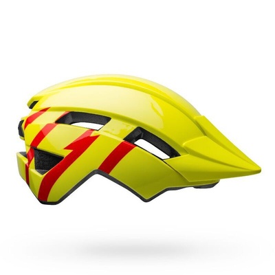 Bell Sidetrack II Bicycle Helmet - Hi-Vis/Red