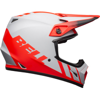 Bell MX-9 MIPS Dash Matte Grey Red Black Helmet