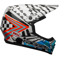 Bell Youth Moto-9 Mips Check Me Out Helmet - White/Black - S/M