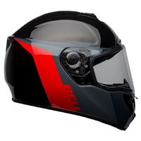 Bell SRT Razor Helmet - Black/Red/Grey