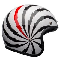 Bell Custom 500 Vertigo White Black Red Helmet