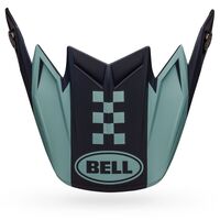 Bell Moto-9 Flex Breakaway Peak - Matte Navy/Light Blue