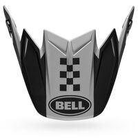 Bell Moto-9 Flex Breakaway Peak - Matte Silver/Black