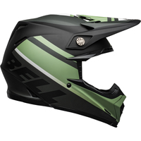 Bell Moto-9 MIPS Prophecy Helmet - Matte Black/Green