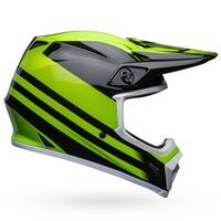 Bell MX9 MIPS Disrupt Helmet - Black/Green