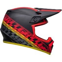 Bell 2023 MX-9 MIPS Offset Helmet - Matte Black/Red