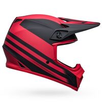 Bell MX-9 MIPS Disrupt Helmet - Matte Black/Red