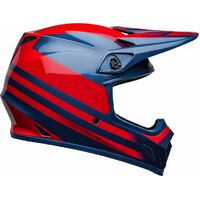 Bell 2022 MX-9 MIPS Disrupt Helmet - Blue/Red