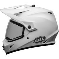 Bell MX-9 ADV MIPS Solid Helmet - White