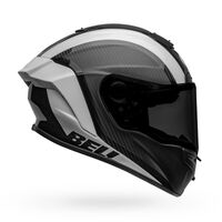 Bell Race Star Deluxe Tantrum 2 Helmet - Matte/Gloss Black/White