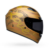 Bell Qualifier Deluxe MIPS Classic Hart Luck Live Helmet - Matte Gold