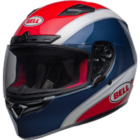Bell Qualifier Deluxe MIPS Classic Helmet - Navy/Red