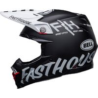 Bell Moto-9S Flex Fasthouse Flex Crew Black White Helmet