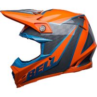 Bell Moto-9S Flex Sprite Helmet - Orange/Grey