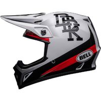 Bell MX-9 MIPS Twitch DBK Helmet - White/Black