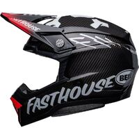 Bell 2023 Moto-10 Spherical MIPS Fasthouse Privateer Helmet - Black/Red