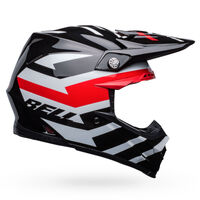 Bell Moto-9s Flex Banshee Helmet - Black/Red/White