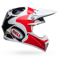 Bell Moto-9s Flex Hello Cousteau Reef Gloss Helmet - Black/Red/White
