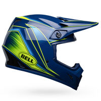 Bell MX-9 MIPS Zone Helmet - Navy/Retina - M