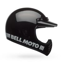 Bell Moto-3 Classic Helmet - Gloss Black