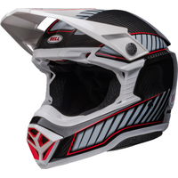 Bell Moto-10 Spherical Rhythm Helmet - White/Black