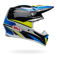 Bell 2024 Moto-9S Flex Pro Circuit Replica Helmet - Black/Blue