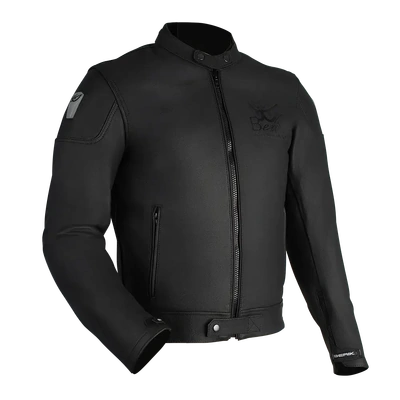 Berik Custom Leather Jacket - Black