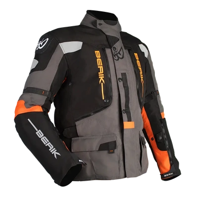Berik Explorer ADV Jacket - Black/Orange