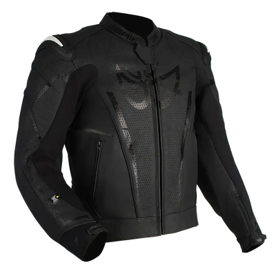 Berik Monza Leather Jacket - Black