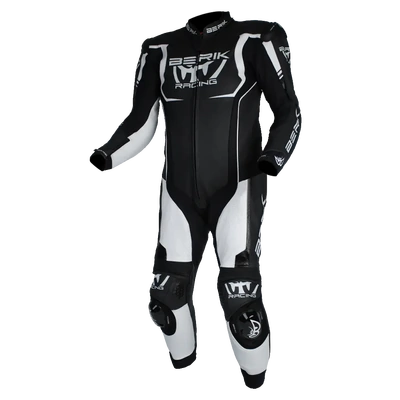 Berik Mugello 1 Piece Race Suit - Black/White